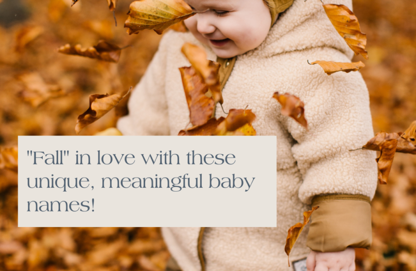 Fall Inspired Names for Your Autumn Baby