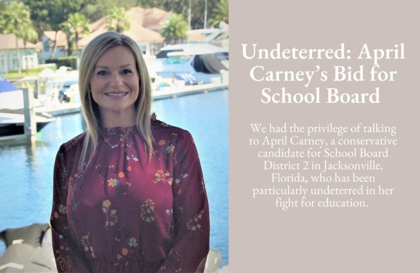 Undeterred: April Carney’s Bid for School Board 