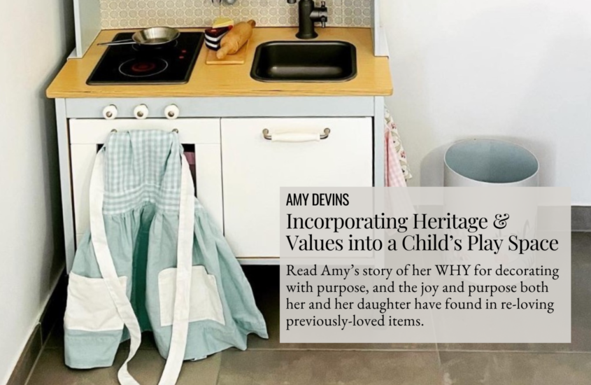 Incorporating Heritage & Values into a Child’s Play Space