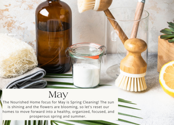 Nourished Home Challenge - Spring Cleaning
