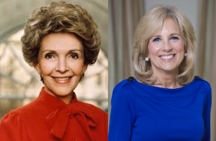 A Tale of Two Wives: The Presidential Image According to Nancy Reagan & Jill Biden