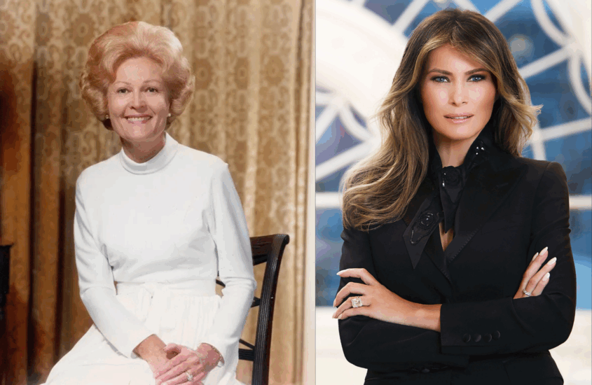 Grace Under Fire: The Quiet Strength of Pat Nixon and Melania Trump